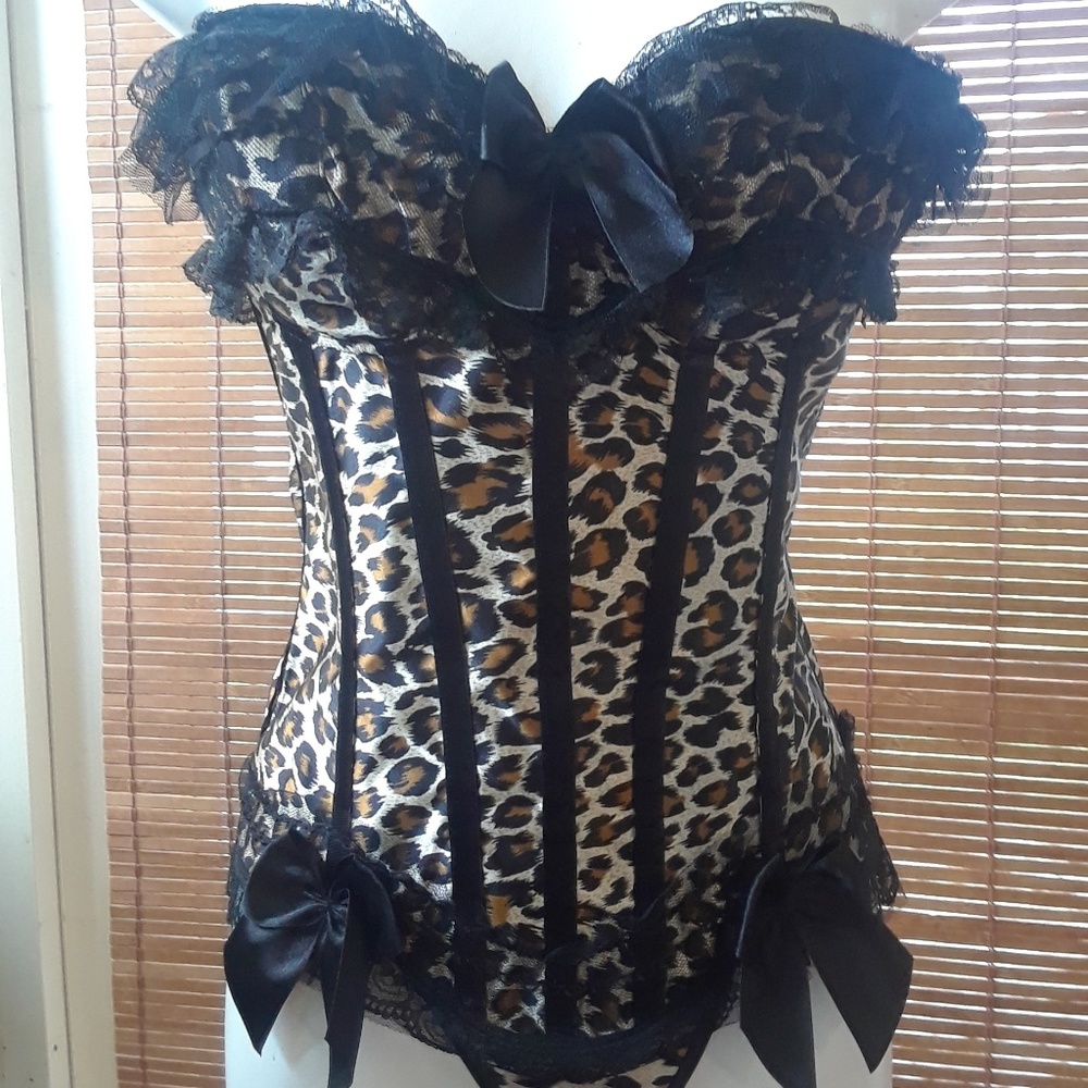 Leopard Corset